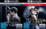 Fifty Shades of Grey 1+2 Set / Geheimes Verlangen + Gefährliche Liebe 4K Ultra HD Blu-ray + Blu-ray (Ultra HD Blu-ray) 