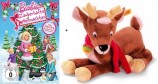 Barbie - Zauberhafte Weihnachten (DVD) + Steiff Plüsch-Rentier Olaf - Set 