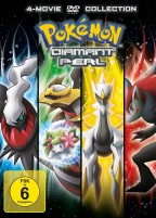 Pokémon: Diamant und Perl - Movie Collection / 4 Filme (DVD) 