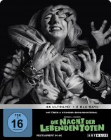 Die Nacht der lebenden Toten - 4K Ultra HD Blu-ray + Blu-ray / Limited Steelbook Edition (4K Ultra HD) 