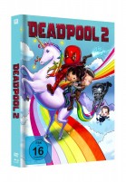 Deadpool 2 - Super Duper Cut + Kinofassung + DVD / Mediabook Unicorn (Blu-ray) 