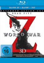 World War Z - Blu-ray 3D + 2D + DVD / Extended Action Cut (Blu-ray) 