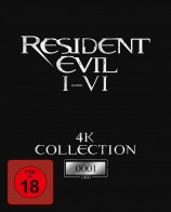 Resident Evil 1-6 - 4K Ultra HD Blu-ray + Blu-ray / 4K Collection (4K Ultra HD) 