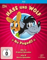 Hase und Wolf - Gesamtedition / Alle 16 Original-Episoden - plus 8 Bonus-Episoden (Blu-ray) 