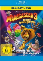 Madagascar 3 - Flucht durch Europa - Blu-ray + DVD (Blu-ray) 