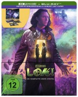 Loki - 4K Ultra HD Blu-ray + Blu-ray / Steelbook / Staffel 01 (4K Ultra HD) 