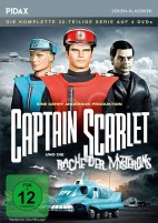 Captain Scarlet und die Rache der Mysterons - Pidax Serien-Klassiker / Komplettbox (DVD) 