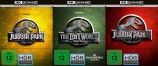 Jurassic Park 1+2+3 - 4K Ultra HD Blu-ray + Blu-ray / Limited Steelbook Set (4K Ultra HD) 