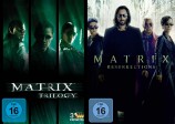 Matrix Quadrologie - Teil 1-4 im Set / Reloaded / Revolutions / Resurrections (DVD) 