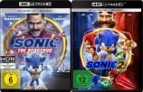Sonic the Hedgehog 1+2 im Set - 4K Ultra HD Blu-ray + Blu-ray (4K Ultra HD) 