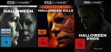 Halloween + Halloween Kills + Halloween Ends im Set - 4K Ultra HD Blu-ray (4K Ultra HD) 