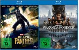 Black Panther + Black Panther: Wakanda Forever im Set (Blu-ray) 