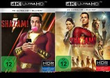 Shazam! + Shazam! Fury of the Gods - Teil 1+2 im Set - 4K Ultra HD Blu-ray + Blu-ray (4K Ultra HD) 
