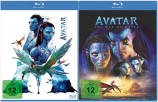 Avatar - Aufbruch nach Pandora + Avatar: The Way of Water - Teil 1+2 im Set (Blu-ray) 