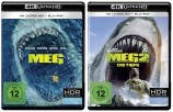 Meg 1+2 im Set / Die Tiefe - 4K Ultra HD Blu-ray + Blu-ray (4K Ultra HD) 