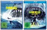 Meg 1+2 im Set / Die Tiefe (Blu-ray) 