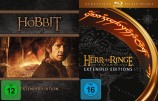 Der Hobbit & Der Herr der Ringe - Die Spielfilm-Trilogie - Extended Editionen im Set (Blu-ray) 