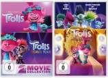 Trolls & Trolls World Tour - 2 Movie Collection + Trolls - Gemeinsam Stark / Film 1-3 im Set (DVD) 