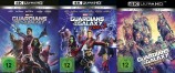 Guardians of the Galaxy 1+2+3 – 4K Ultra HD Blu-ray + Blu-ray  im Set (4K Ultra HD) 
