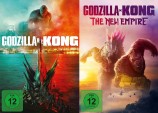 Godzilla vs. Kong + Godzilla x Kong: The New Empire im Set (DVD) 