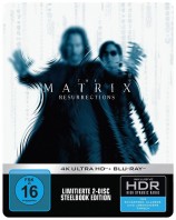 Matrix Resurrections - 4K Ultra HD Blu-ray + Blu-ray / Limited Steelbook / Motiv Forced Field (4K Ultra HD) 