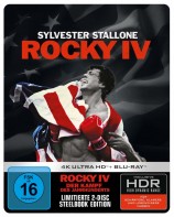 Rocky IV - Der Kampf des Jahrhunderts - 4K Ultra HD Blu-ray + Blu-ray / Limited Steelbook (4K Ultra HD) 