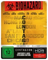 Contagion - 4K Ultra HD Blu-ray + Blu-ray / Limited Steelbook (4K Ultra HD) 