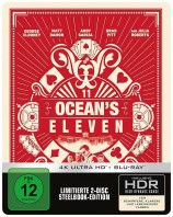 Ocean's Eleven - 4K Ultra HD Blu-ray + Blu-ray / Limited Steelbook (4K Ultra HD) 