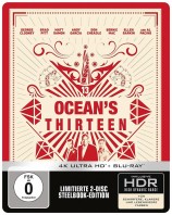 Ocean's Thirteen - 4K Ultra HD Blu-ray + Blu-ray / Limited Steelbook (4K Ultra HD) 