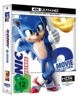 Sonic the Hedgehog - 4K Ultra HD Blu-ray + Blu-ray / 2-Movie Collection / Limited Steelbook (4K Ultra HD) 