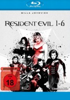 Resident Evil 1-6 (Blu-ray)