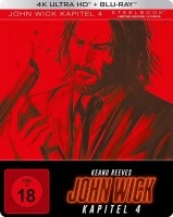 John Wick: Kapitel 4 - 4K Ultra HD Blu-ray + Blu-ray / Limited Steelbook (4K Ultra HD)