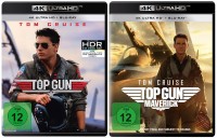 Top Gun + Top Gun Maverick im Set - 4K Ultra HD Blu-ray + Blu-ray (4K Ultra HD)