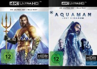 Aquaman + Aquaman: Lost Kingdom 4K Ultra HD Blu-ray + Blu-ray (4K Ultra HD) im Set (4K Ultra HD)