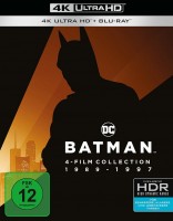 Batman 1-4 - 4K Collection / 4K Ultra HD Blu-ray + Blu-ray (4K Ultra HD)