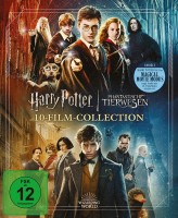 Wizarding World - 10-Film Collection / Jubiläumsedition Harry Potter 1-7 + Phantastische Tierwesen 1-2 / Magical Movie Mode (Blu-ray)