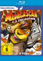 Madagascar 1-3 - Collection (Blu-ray)