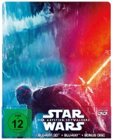 Star Wars: Episode IX - Der Aufstieg Skywalkers - Blu-ray 3D + 2D + Bonus-Disc / Steelbook (Blu-ray)