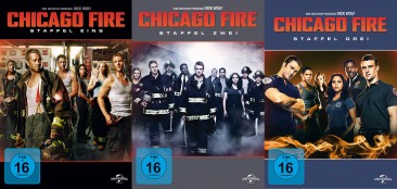 Chicago Fire - Die kompletten Staffeln 1+2+3 im Set (DVD)