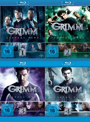 Grimm Staffel 1-4 Set (Blu-ray)