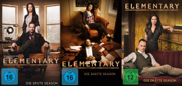 Elementary - Die kompletten Staffeln 1+2+3 im Set (DVD)
