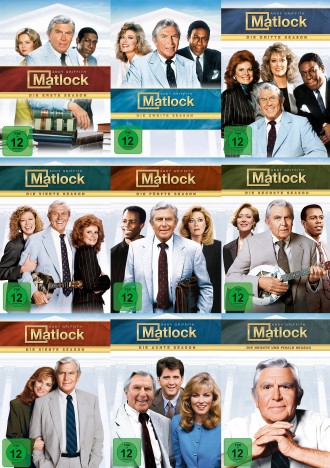 Matlock - Die komplette Serie - Staffel 1-9 im Super Set (DVD)