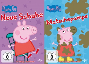 Peppa Pig - Vol. 3+4 - Neue Schuhe / Matschepampe (DVD)