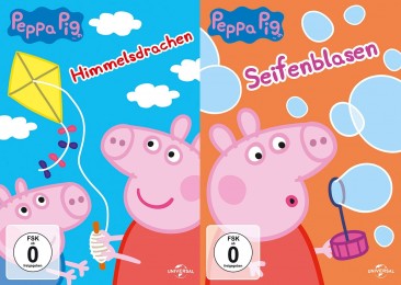 Peppa Pig - Vol. 5+6 - Himmelsdrachen / Seifenblasen (DVD)