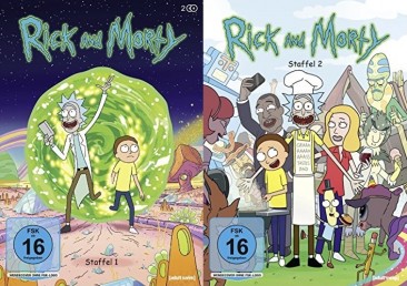 Rick and Morty - Staffel 1 & 2 Set (DVD)