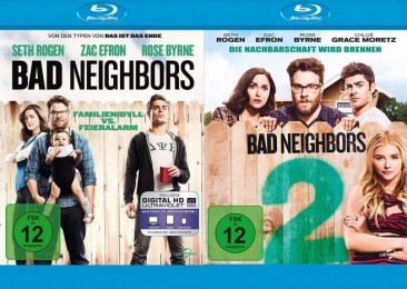 Bad Neighbors 1+2 Set (Blu-ray)