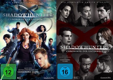 Shadowhunters - Chroniken der Unterwelt - Staffel 1+2 Set (DVD)