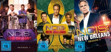 Navy CIS New Orleans - Staffel 1+2+3 Set (DVD)