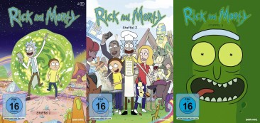 Rick and Morty - Staffel 1+2+3 Set (DVD)