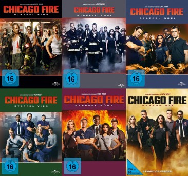 Chicago Fire - Die kompletten Staffeln 1+2+3+4+5+6 im Set (DVD)